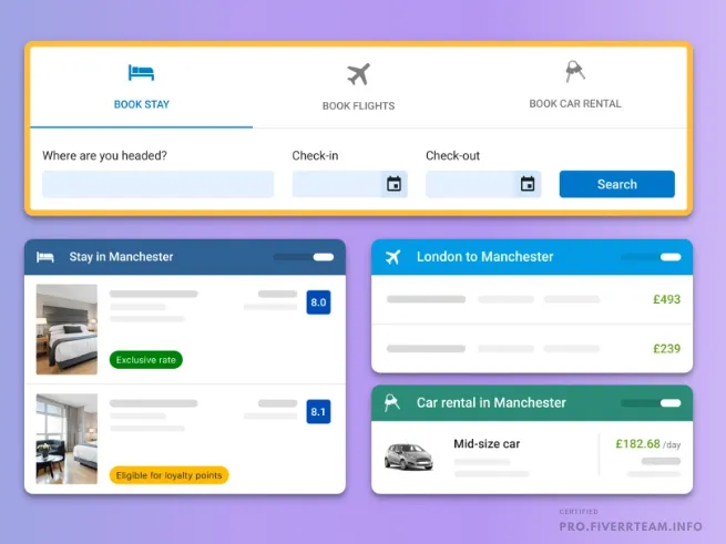 Comprehensive Online Travel Agency Mobile & Web Application Development