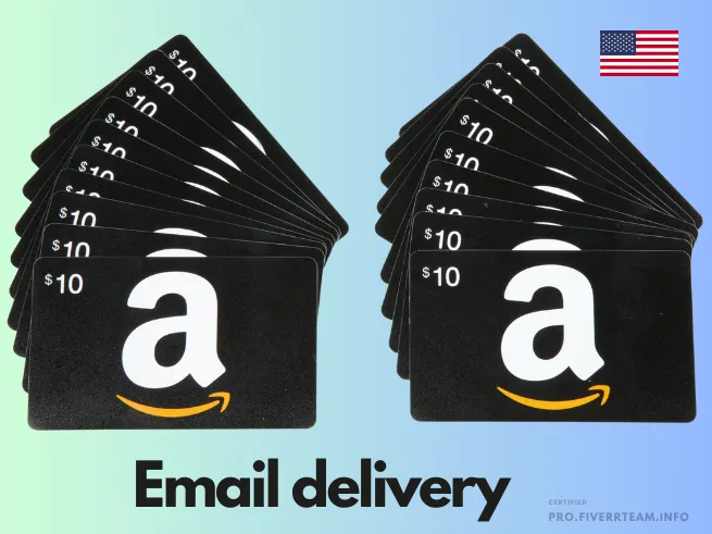Amazon US $5 Gift Card Bundle 1000 Unit's