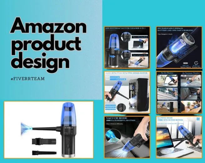 Design amazon listing images, product pictures that convert sales 
