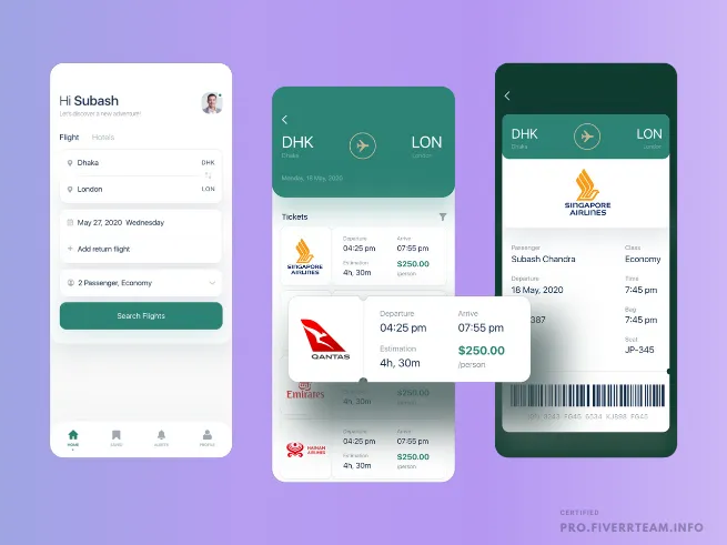 Comprehensive Online Travel Agency Mobile & Web Application Development
