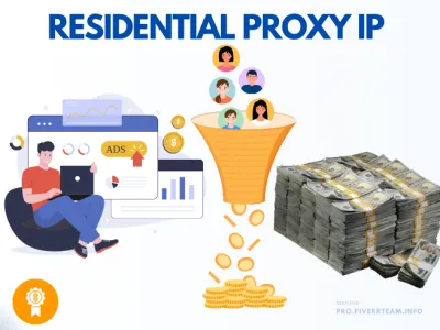 Residential Proxy IP Bundle Subscription for eCommerce marketplace Google Youtube & Ads/social media