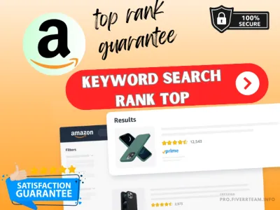 Do keyword optimization & Rank increase 1st page for 20 -25 ASIN's